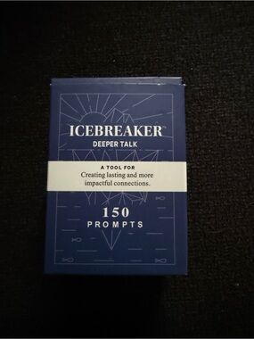 Icebreaker Deeper Talk Deck - Navy Blue